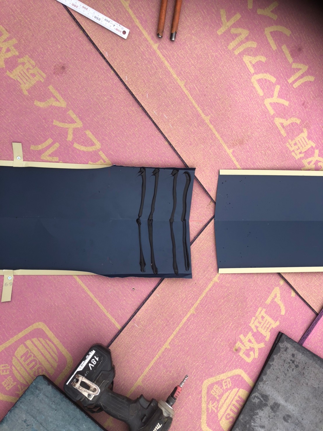 コロニアルクワッド葺き替え